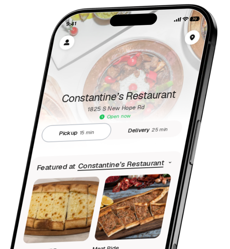 Constantine’s Restaurant app preview
