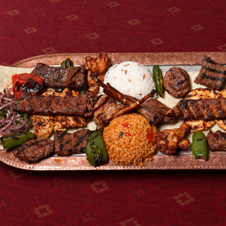 Constantine’s Kebab Platter for Two