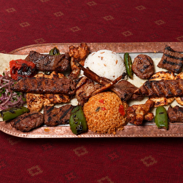 Constantine’s Kebab Platter for Two.