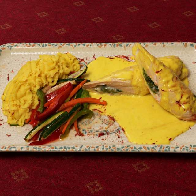 Sultan Stuffed Chicken.