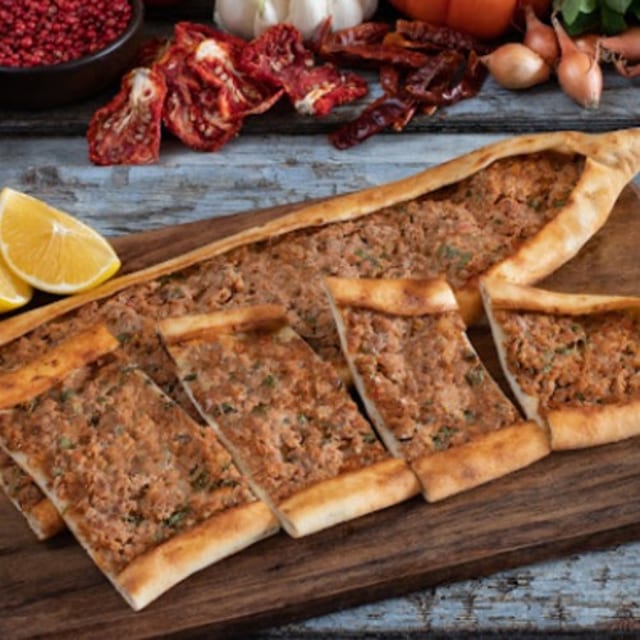 Meat Pide.