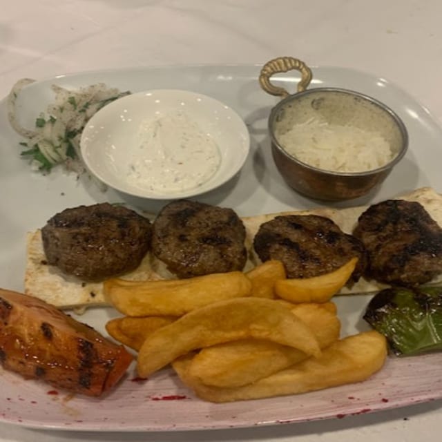 Grilled Meat Balls.