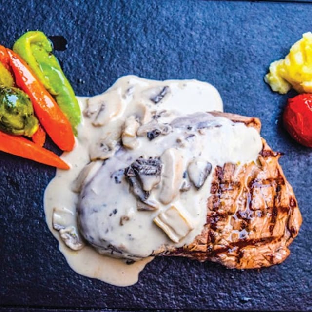 Mushroom Filet Mignon.
