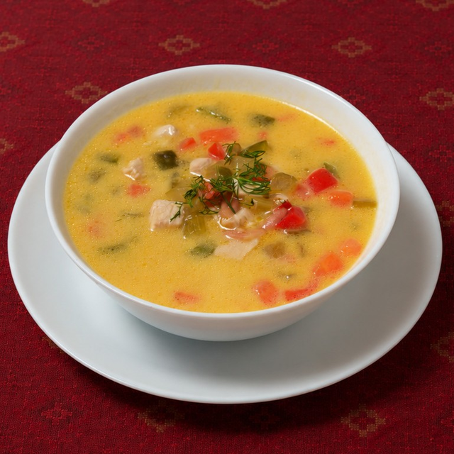 Chicken Vegetable Soup.