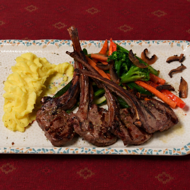 Baby Lamb Chops.