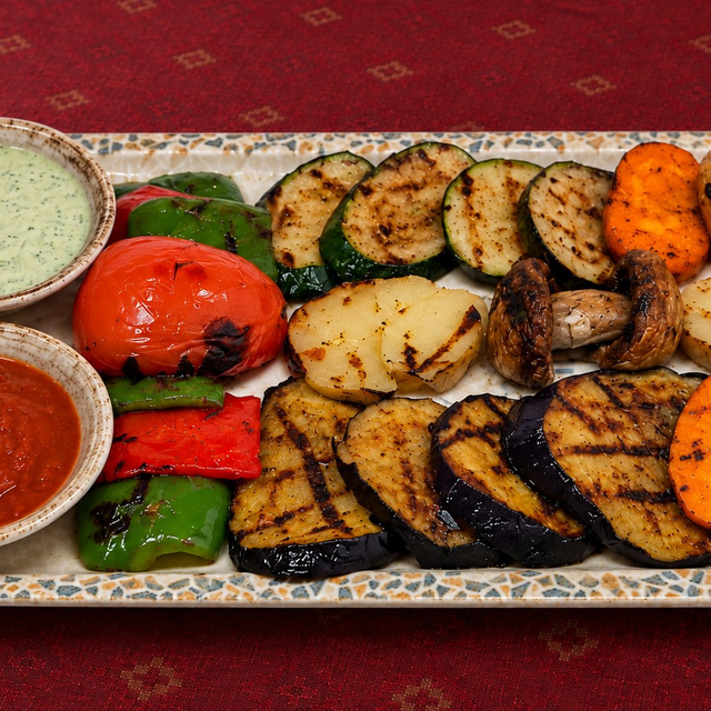 Grilled Vegetables.