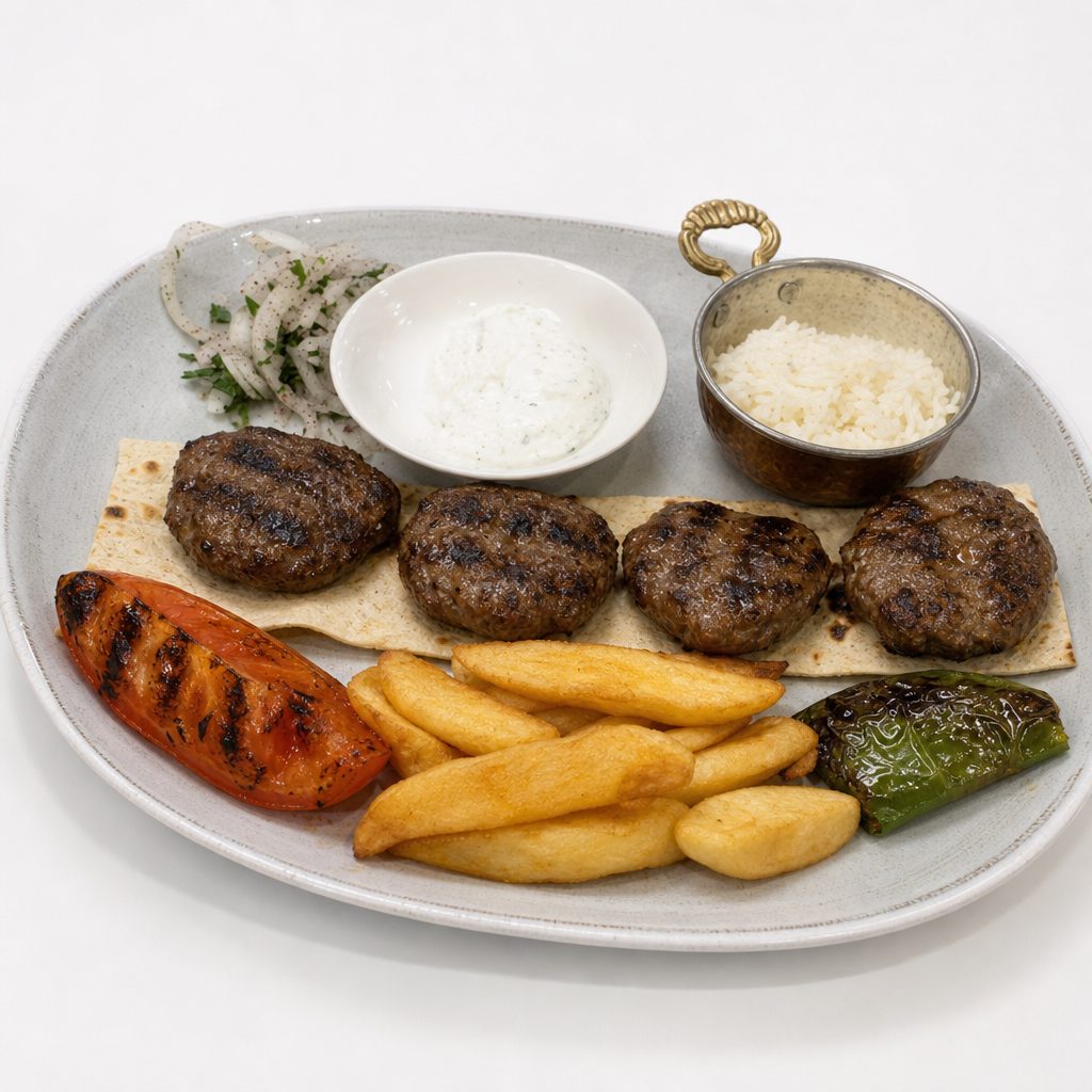 Grilled Meat Balls.