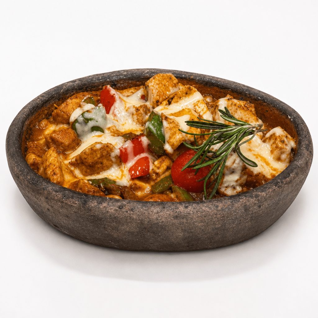 Lamb, Beef or Chicken Casserole.