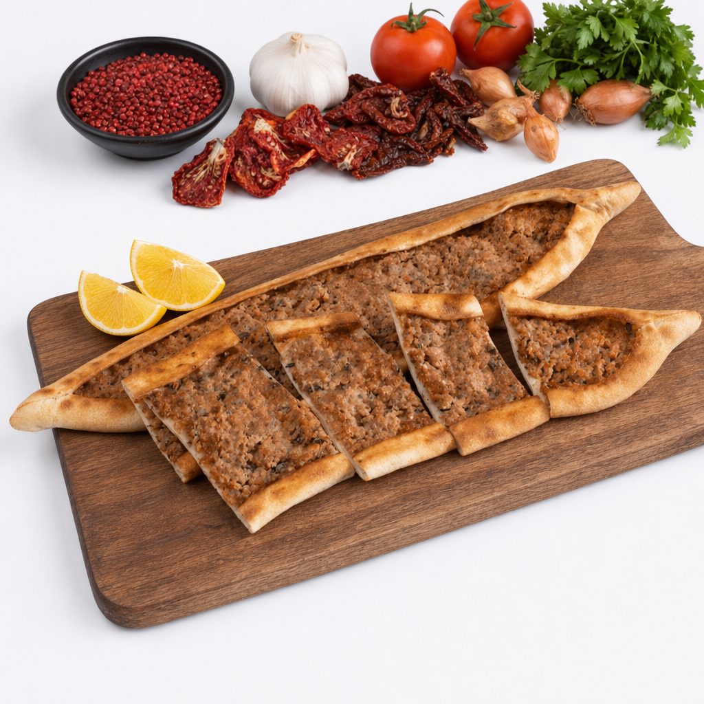 Meat Pide.