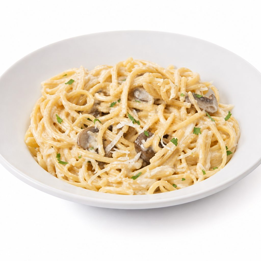 Spaghetti Alfredo.