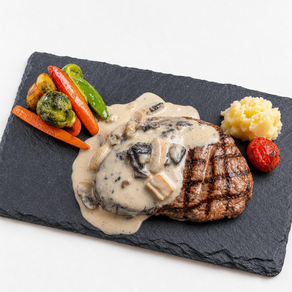 Mushroom Fillet Mignon.