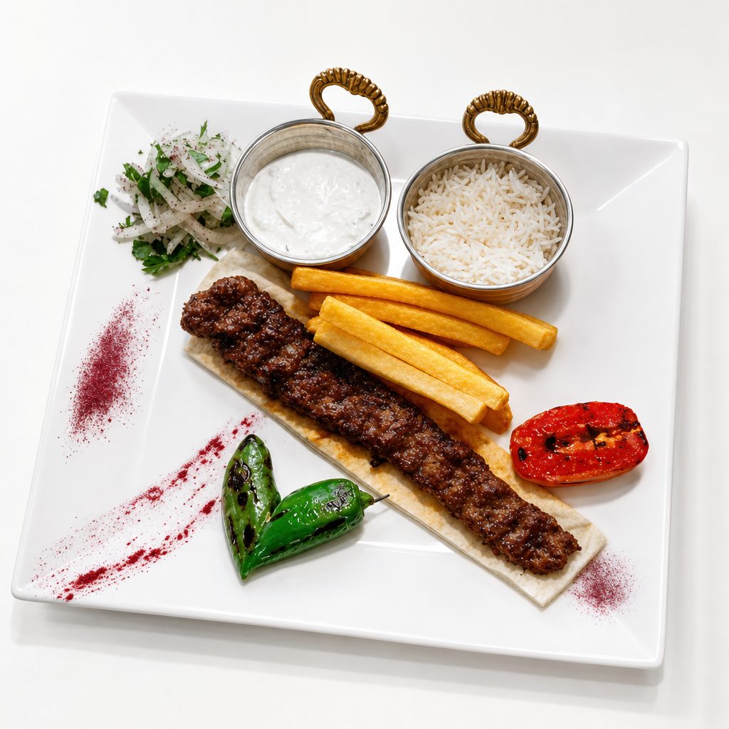 Adana Kebab.