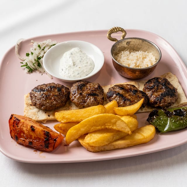 Grilled Meat Balls.