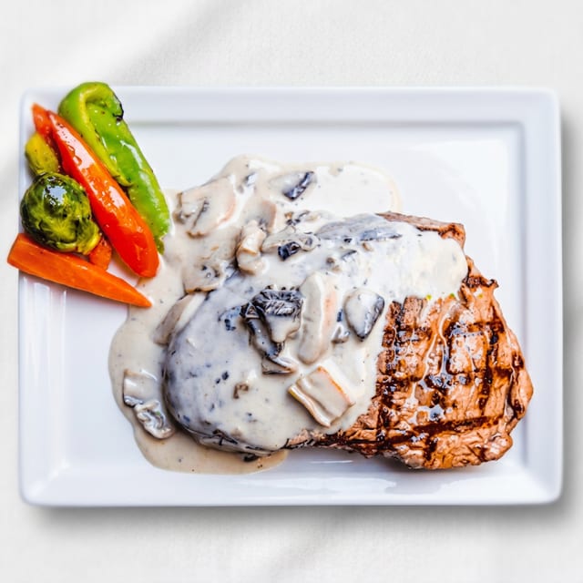 Mushroom Filet Mignon.
