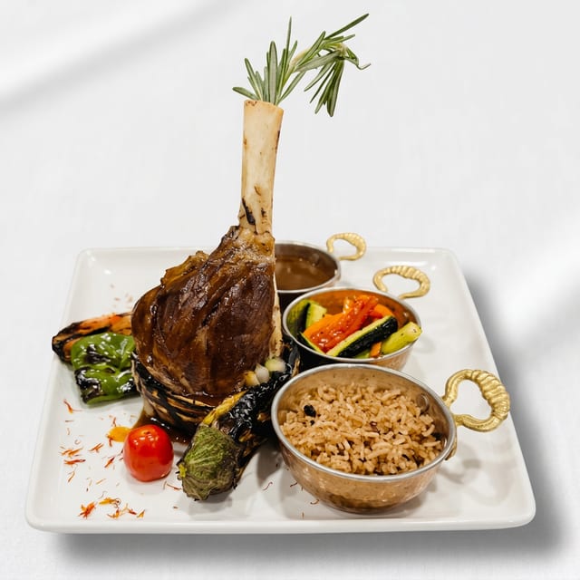 Lamb Shank Tandoori.